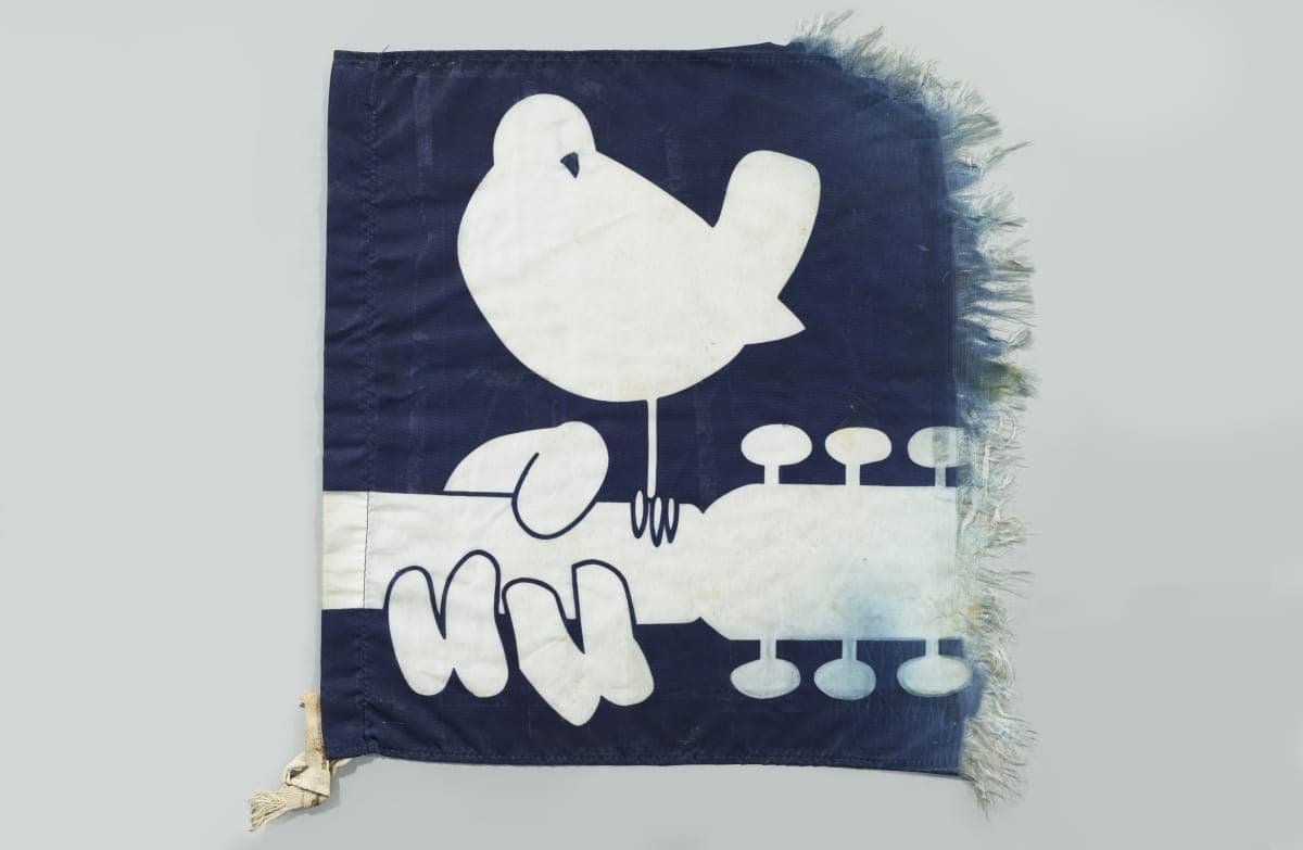 Woodstock Music Festival Flag, 1969