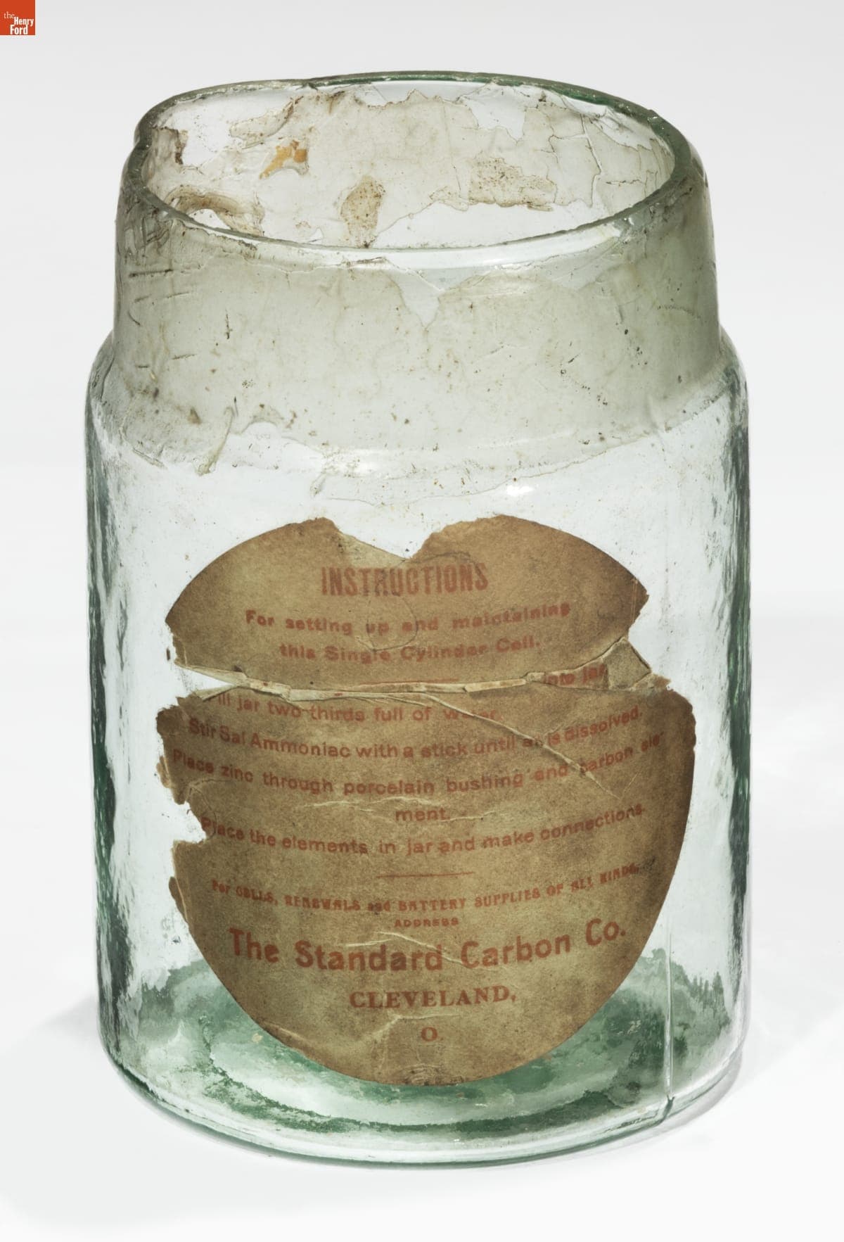 Battery Jar, 1887-1890
