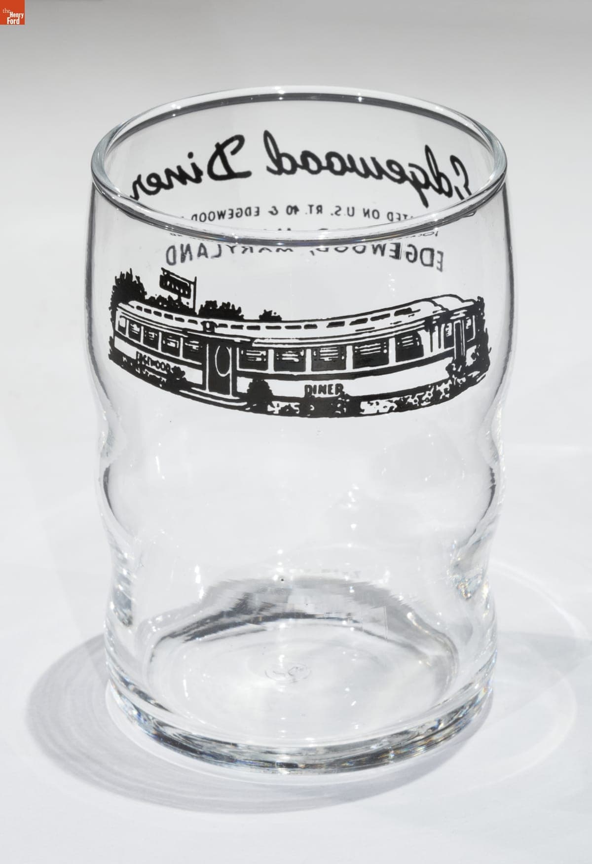 "Edgewood Diner" Tumbler, 1950-1969