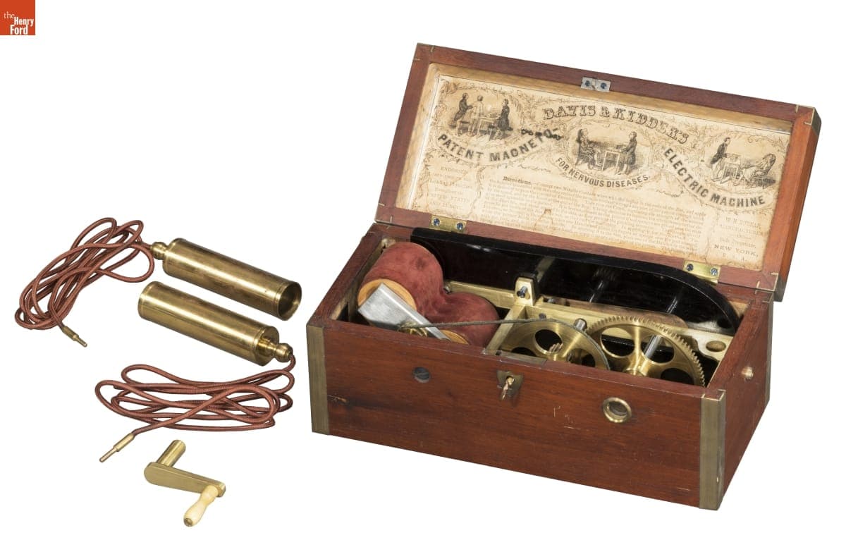 Davis & Kidder's Patent Magneto-Electric Machine, 1875-1885
