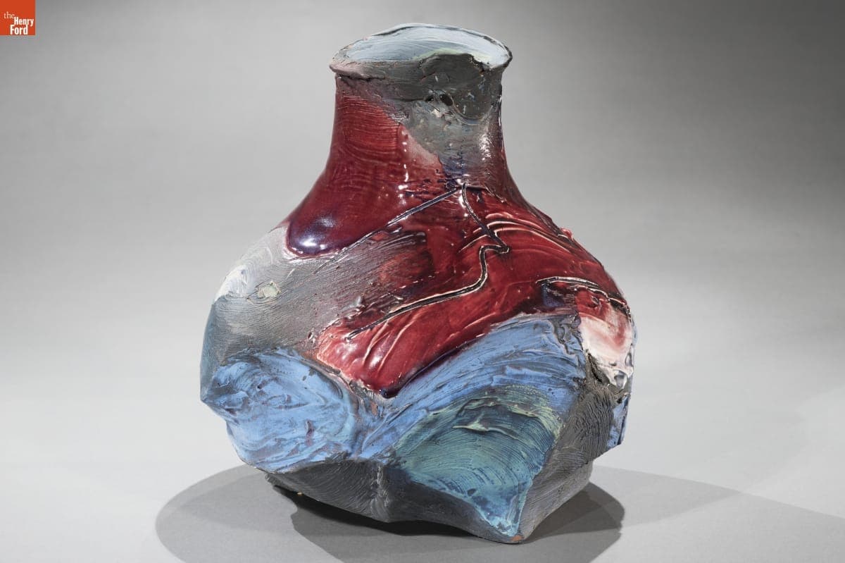 Vase by Susanne Stephenson, 1987