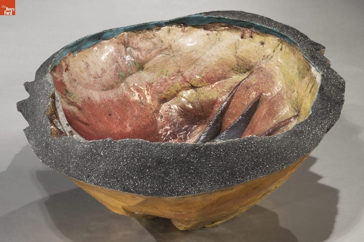 Bowl by George Timock, 1992