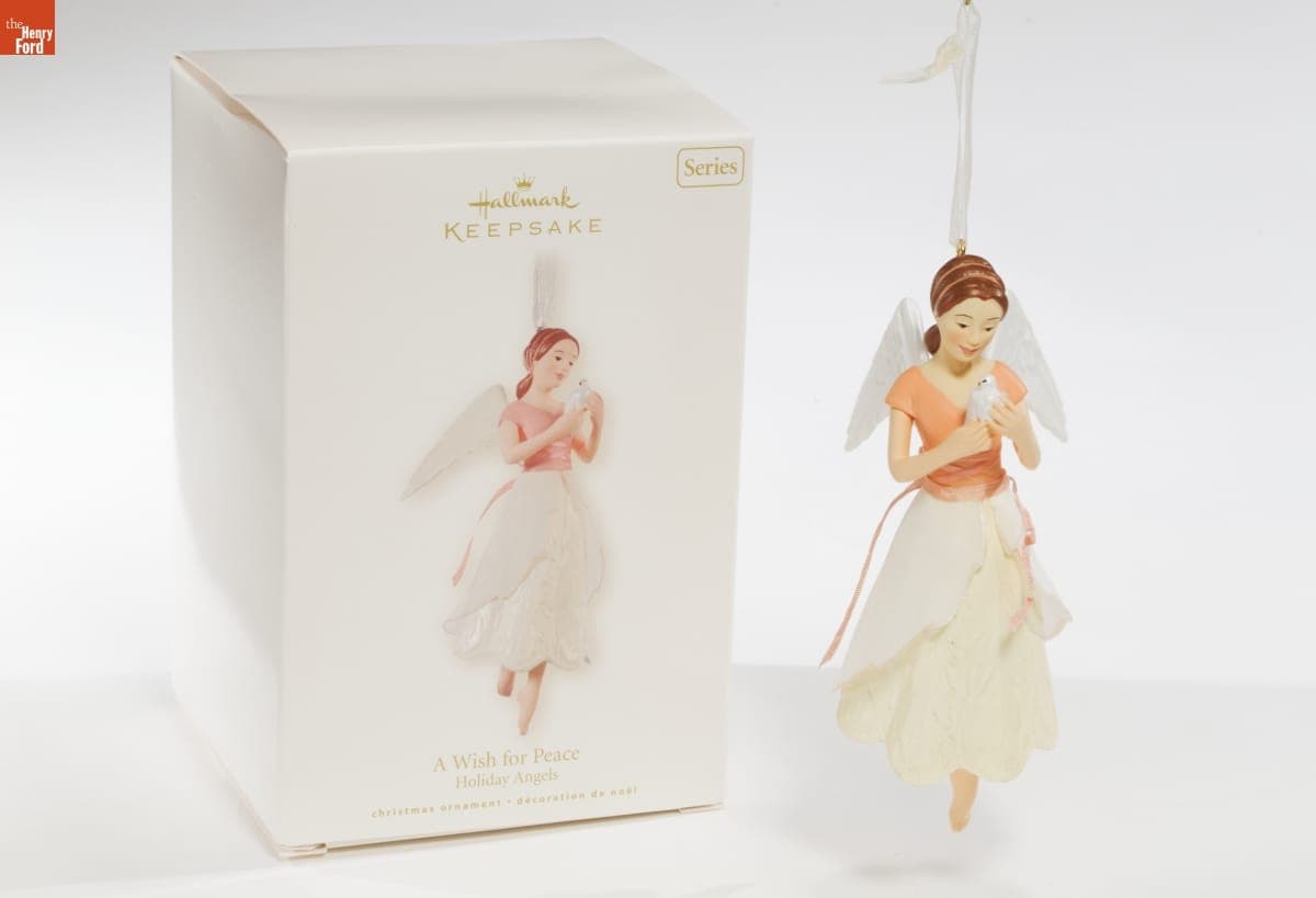 Hallmark "Holiday Angels Series: A Wish for Peace" Christmas Ornament, 2008