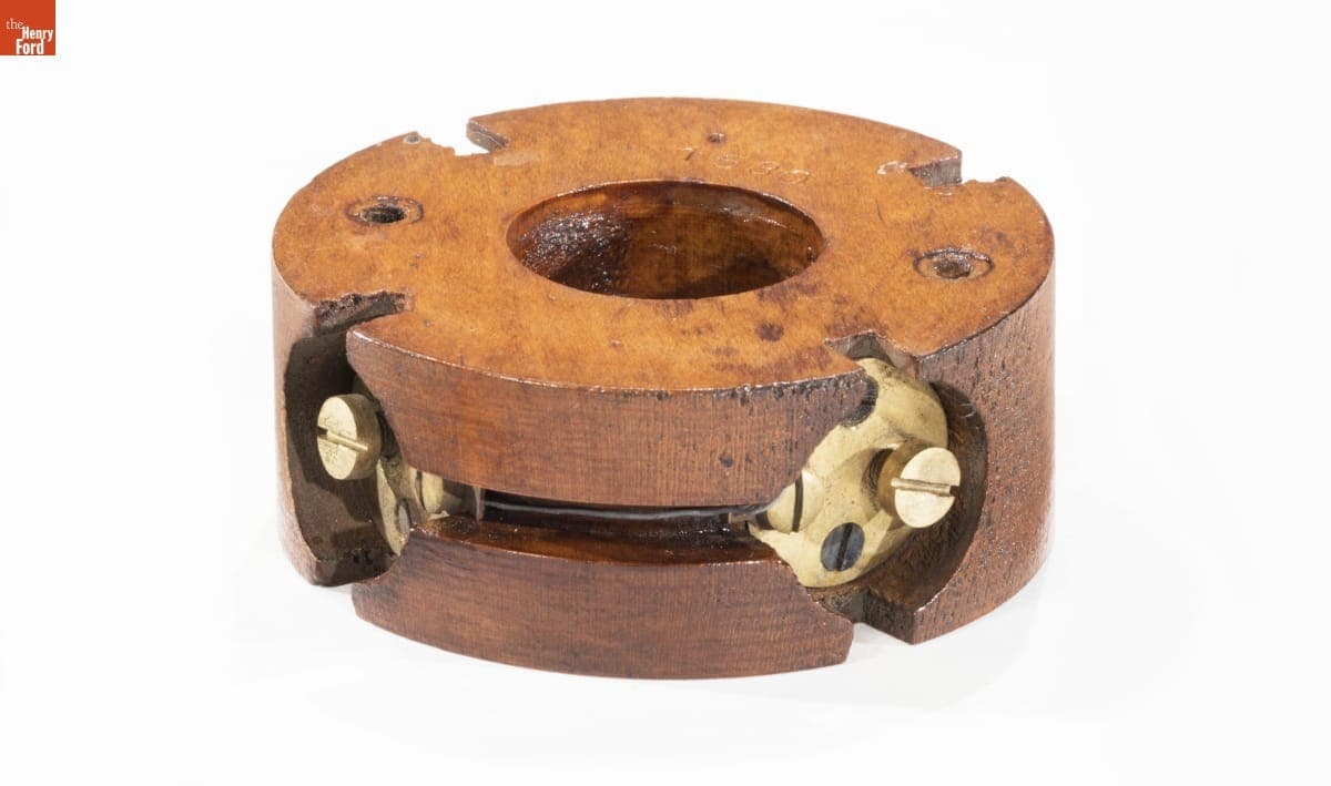 Wooden Fixture Cut-Out, 1886