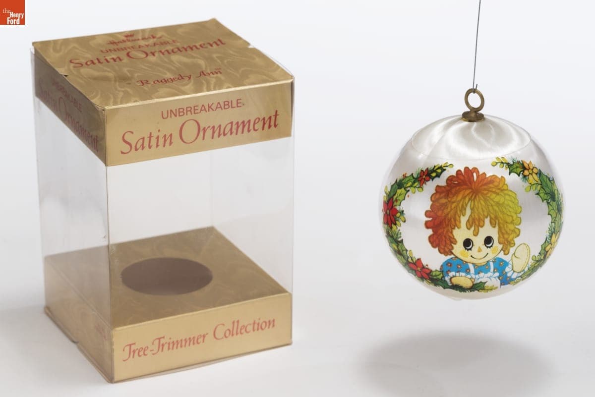 Hallmark "Raggedy Ann" Christmas Ornament, 1975