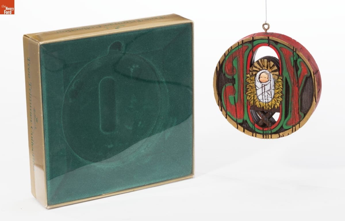 Hallmark "Nostalgia Ornaments: Joy" Christmas Ornament, 1975