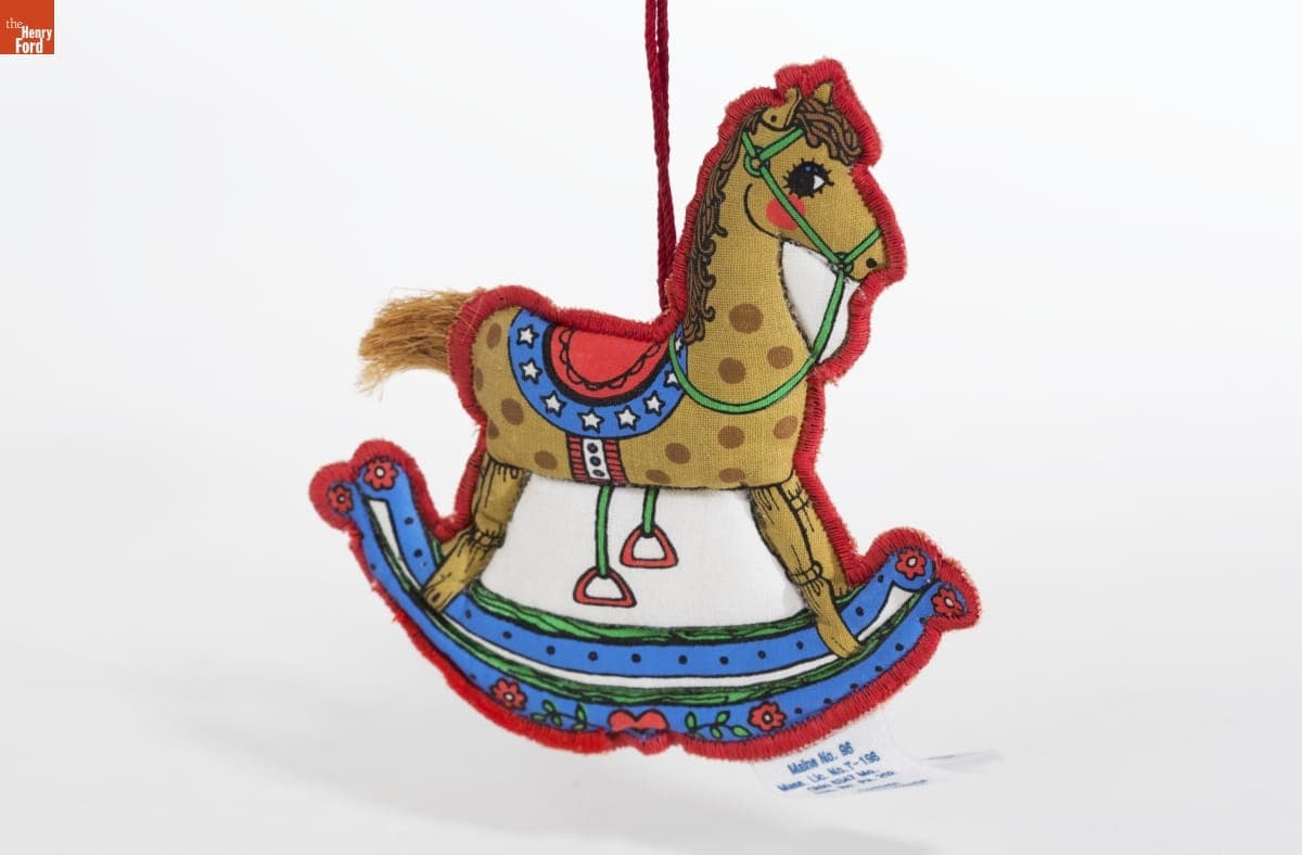 Hallmark "The Rocking Horse" Christmas Ornament, 1979