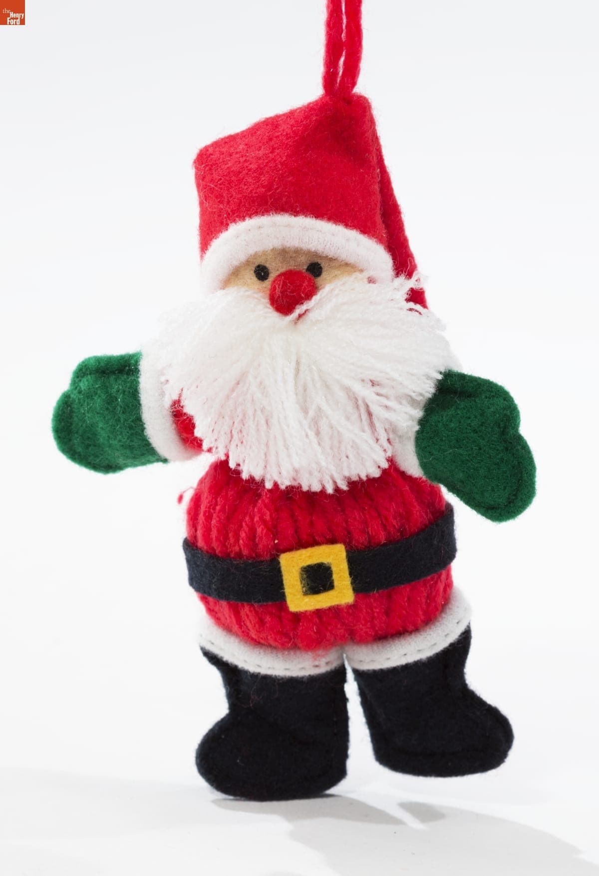 Hallmark "Yarn Ornament: Santa" Christmas Ornament, 1980