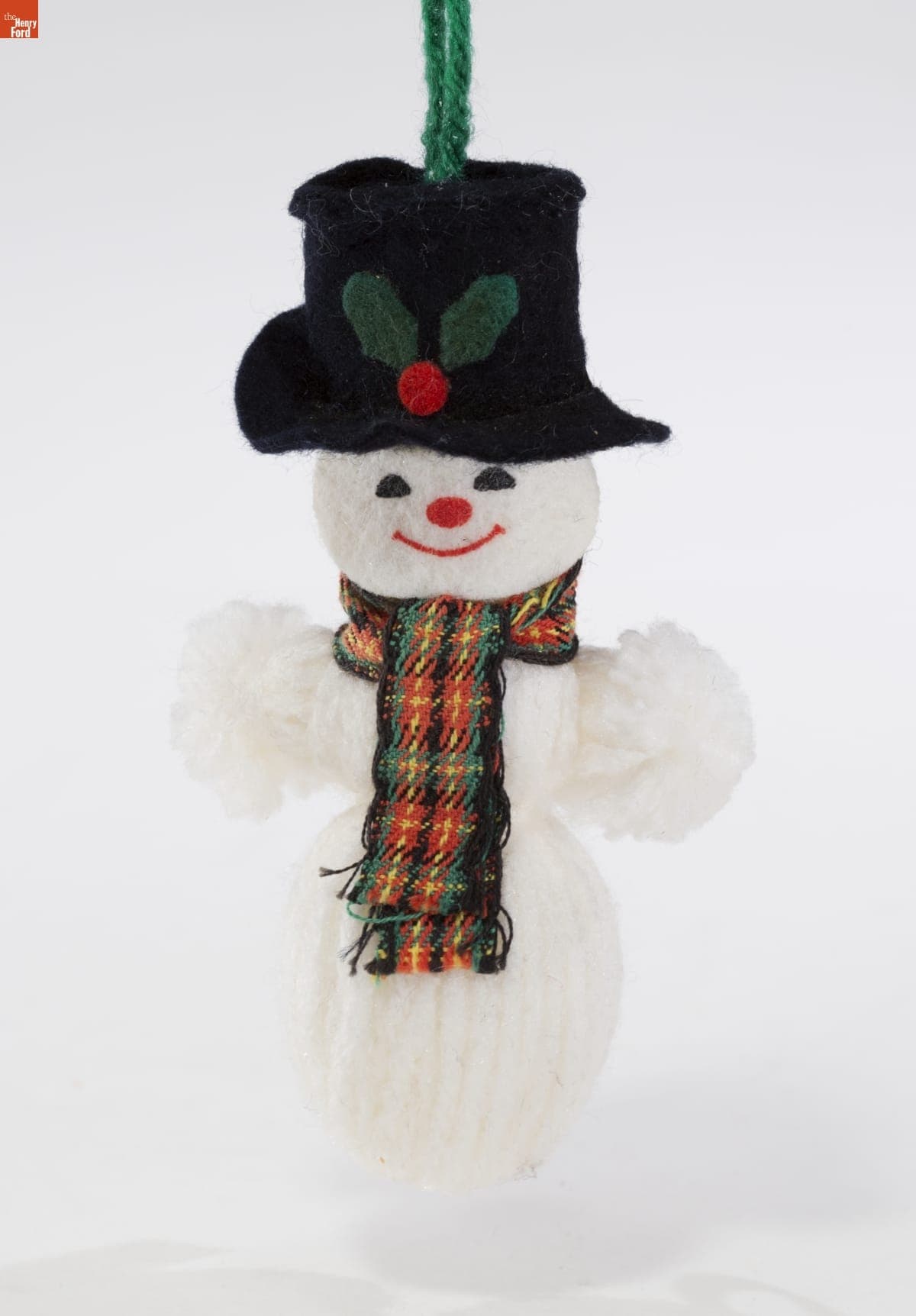 Hallmark "Yarn Ornament: Snowman" Christmas Ornament, 1980