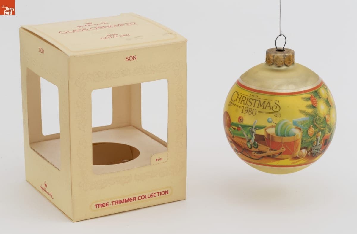 Hallmark "Son" Christmas Ornament, 1980