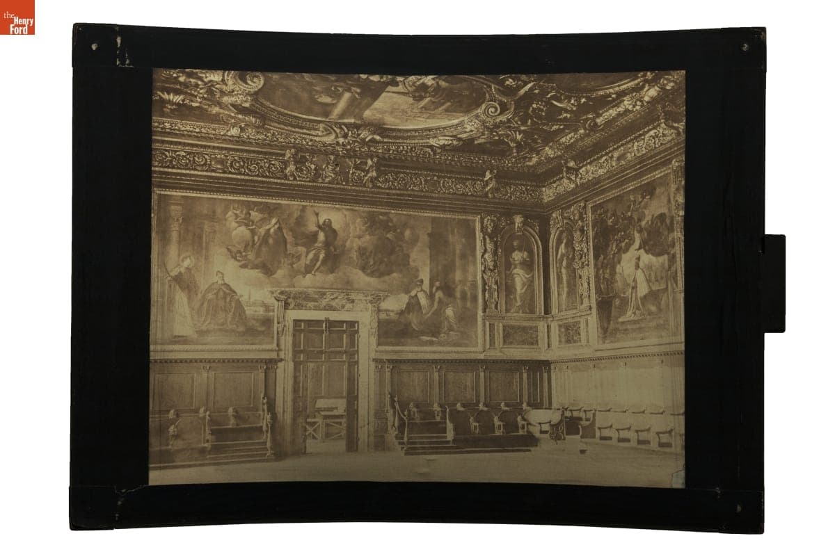 Megalethoscope Slide, "The Senate's Hall"