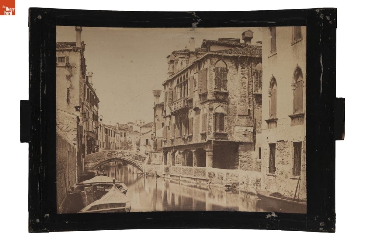 Megalethoscope Slide, "Rio dei Santi Apostoli"