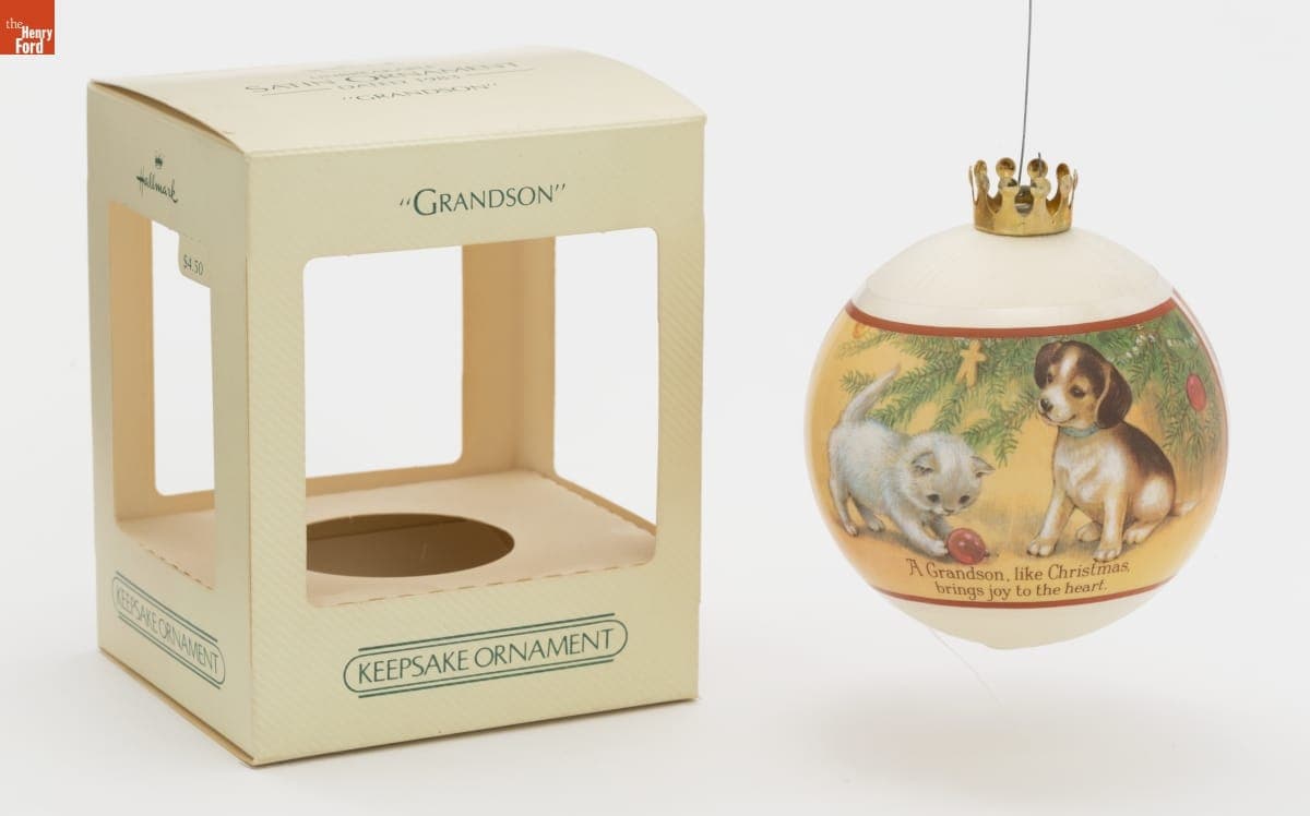 Hallmark "Grandson" Christmas Ornament, 1983
