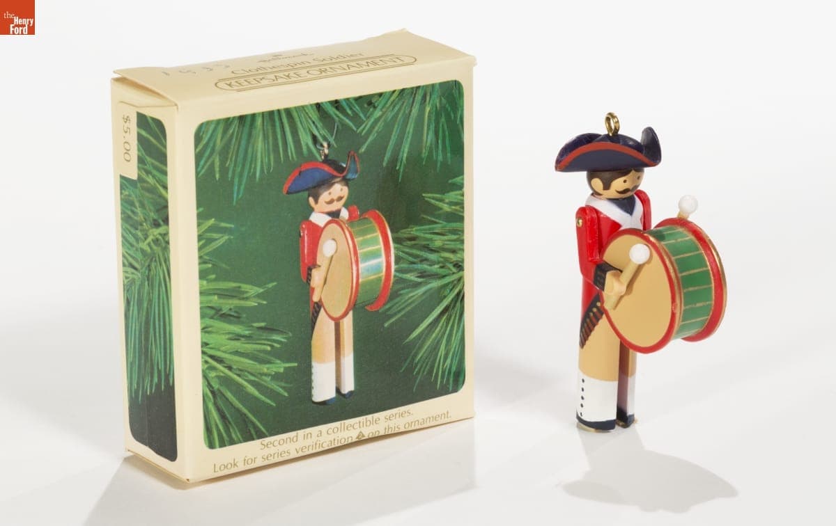 Hallmark "Clothespin Soldier Series: Early American" Christmas Ornament, 1983