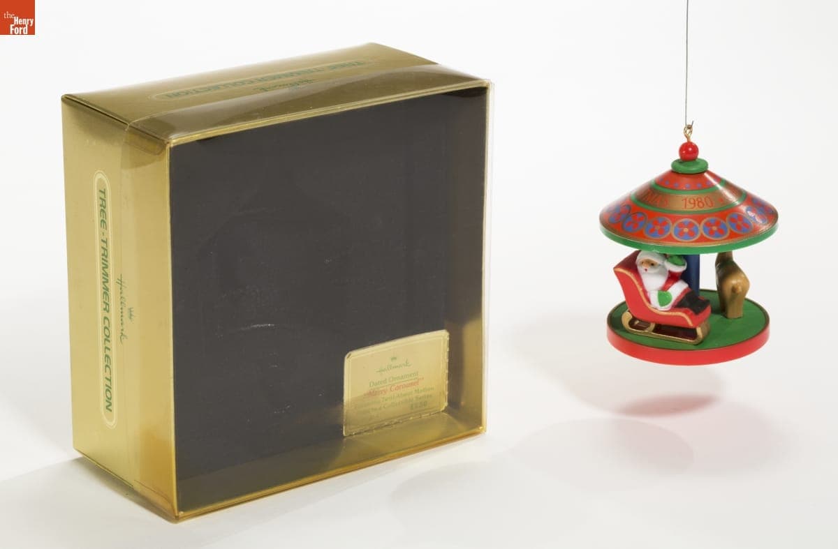 Hallmark "Carousel Series: Merry Carousel" Christmas Ornament, 1980