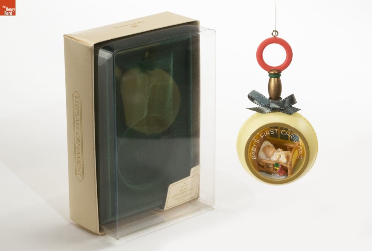 Hallmark "Baby's First Christmas" Christmas Ornament, 1982