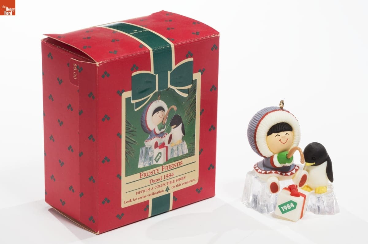 Hallmark "Frosty Friends Series" Christmas Ornament, 1984