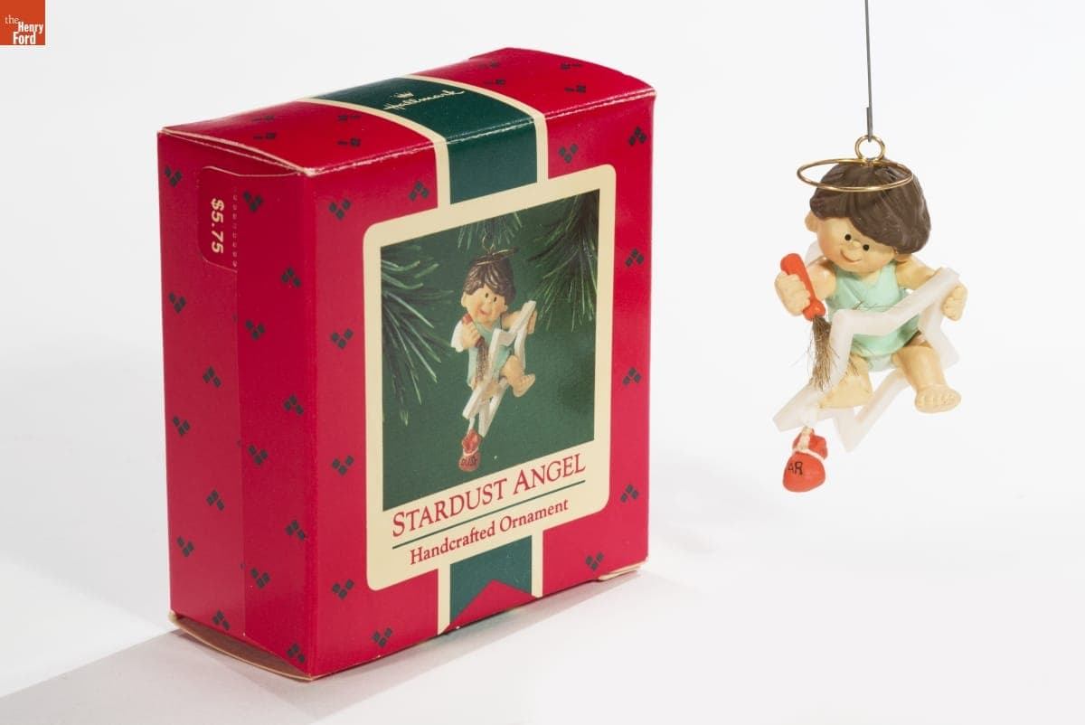 Hallmark "Stardust Angel" Christmas Ornament, 1985