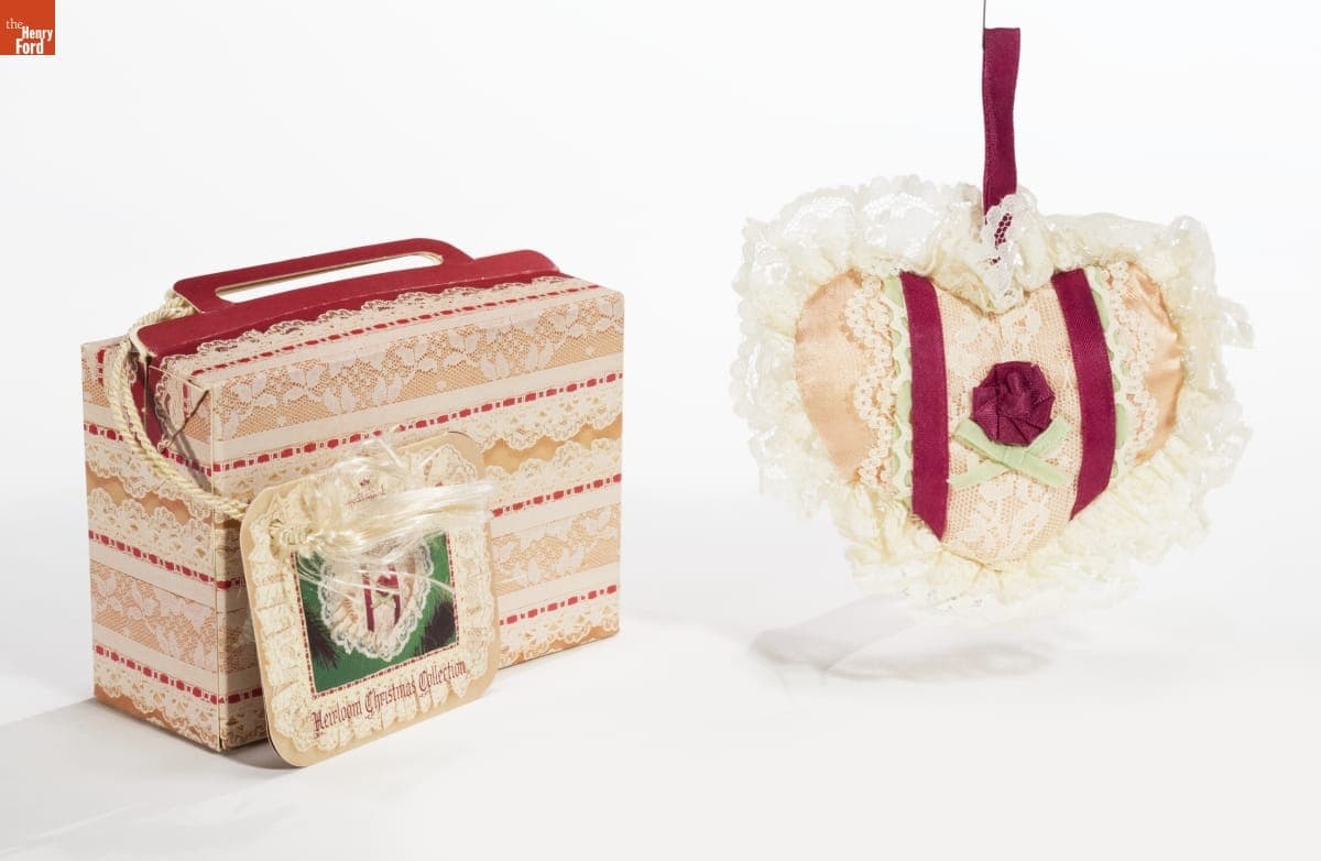 Hallmark "Heirloom Christmas Collection: Lacy Heart" Christmas Ornament, 1985