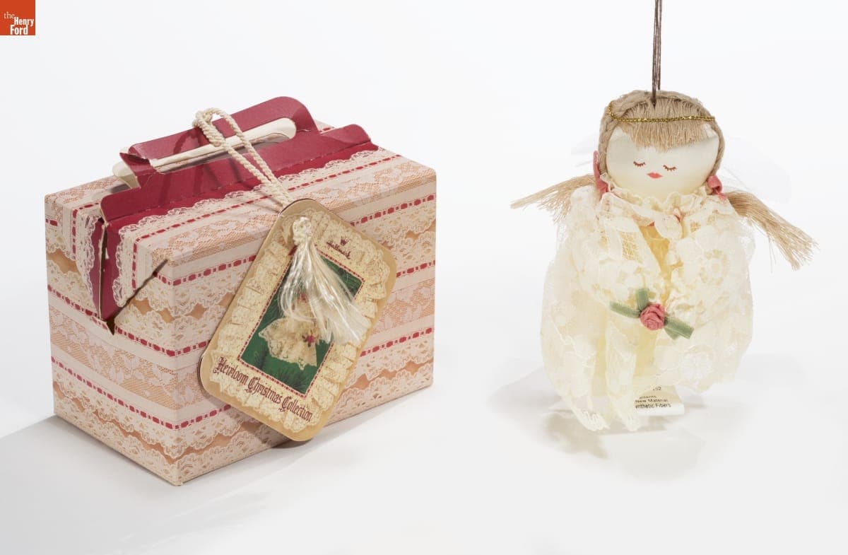 Hallmark "Heirloom Christmas Collection: Charming Angel" Christmas Ornament, 1985