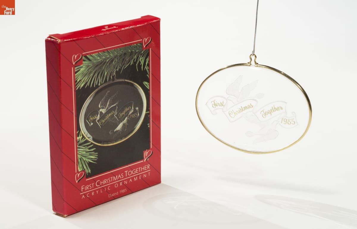Hallmark "First Christmas Together" Christmas Ornament, 1985