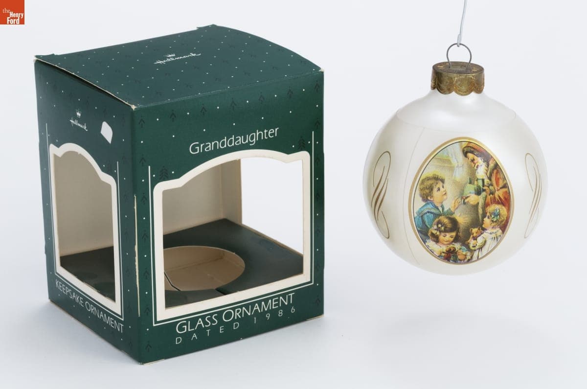 Hallmark "Granddaughter" Christmas Ornament, 1986