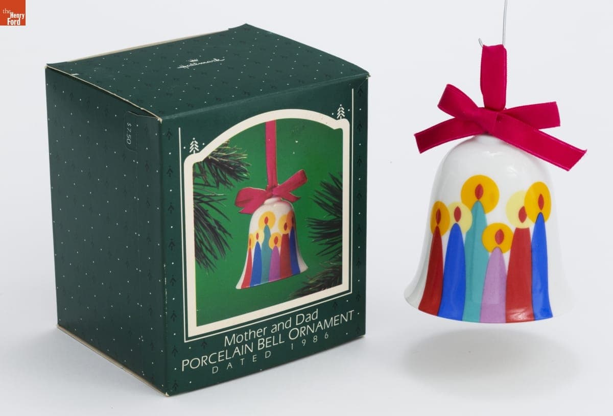 Hallmark "Mother and Dad" Christmas Ornament, 1986