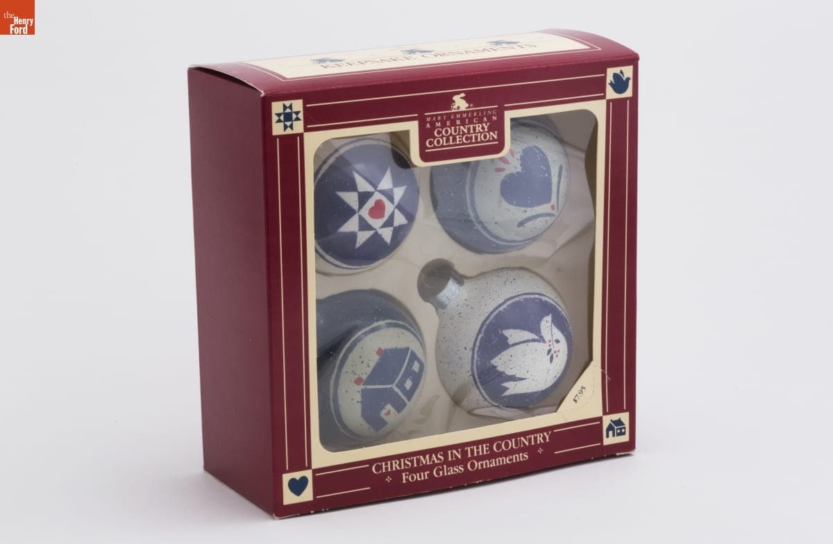 Hallmark "Christmas in the Country" Christmas Ornaments, 1985