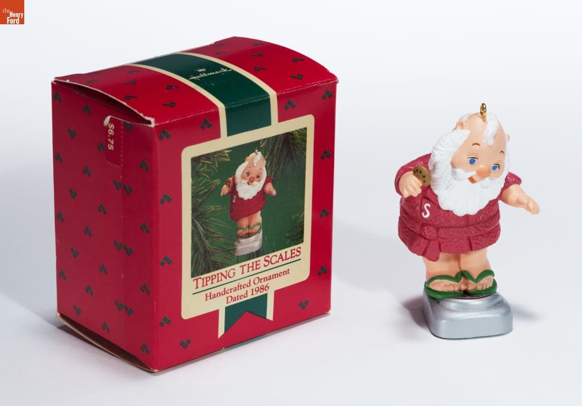 Hallmark "Tipping the Scales" Christmas Ornament, 1986