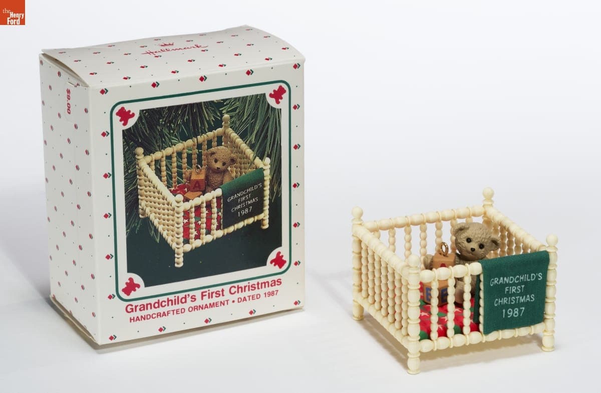 Hallmark "Grandchild's First Christmas" Christmas Ornament, 1987