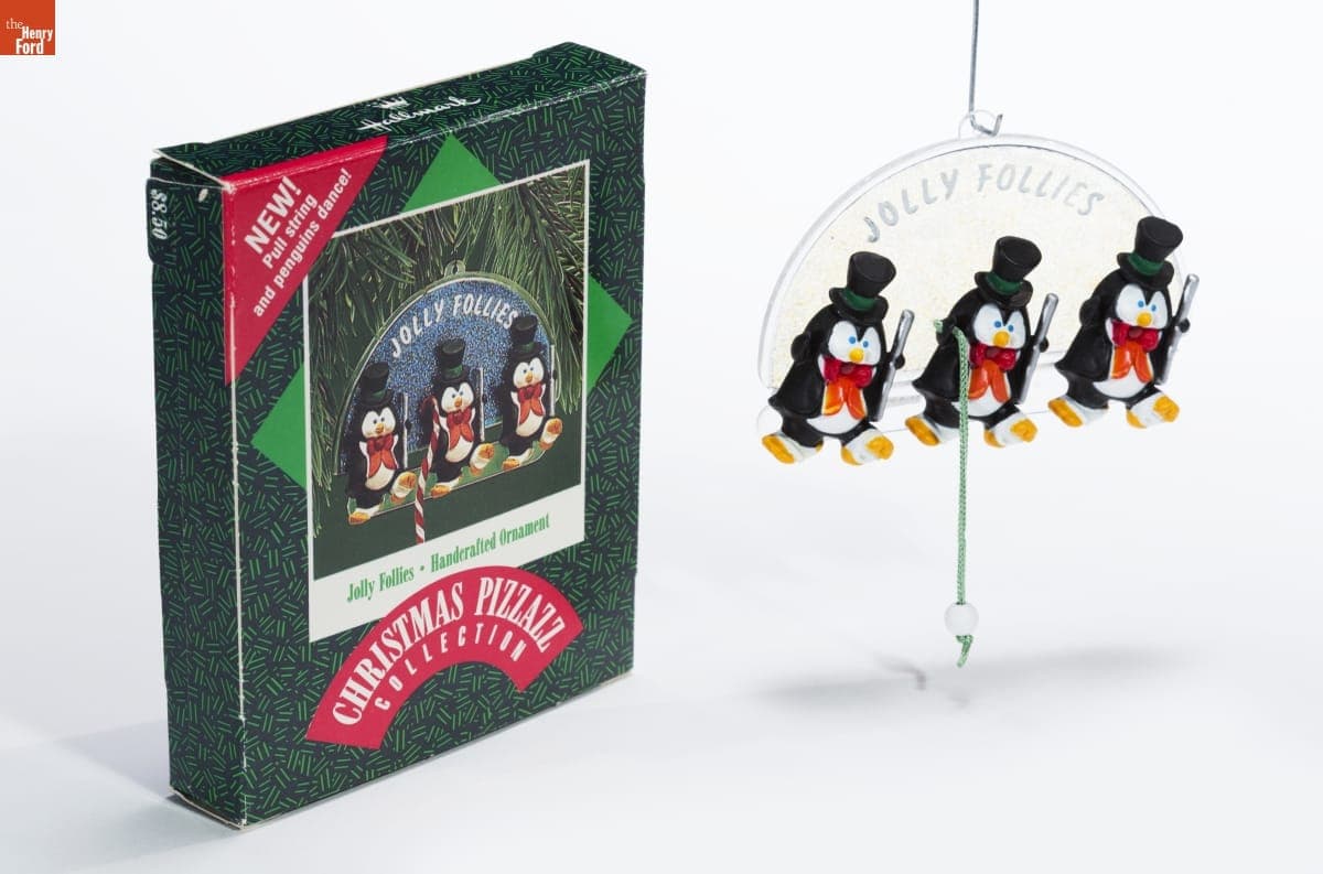 Hallmark "Christmas Pizzazz Collection: Jolly Follies" Christmas Ornament, 1987