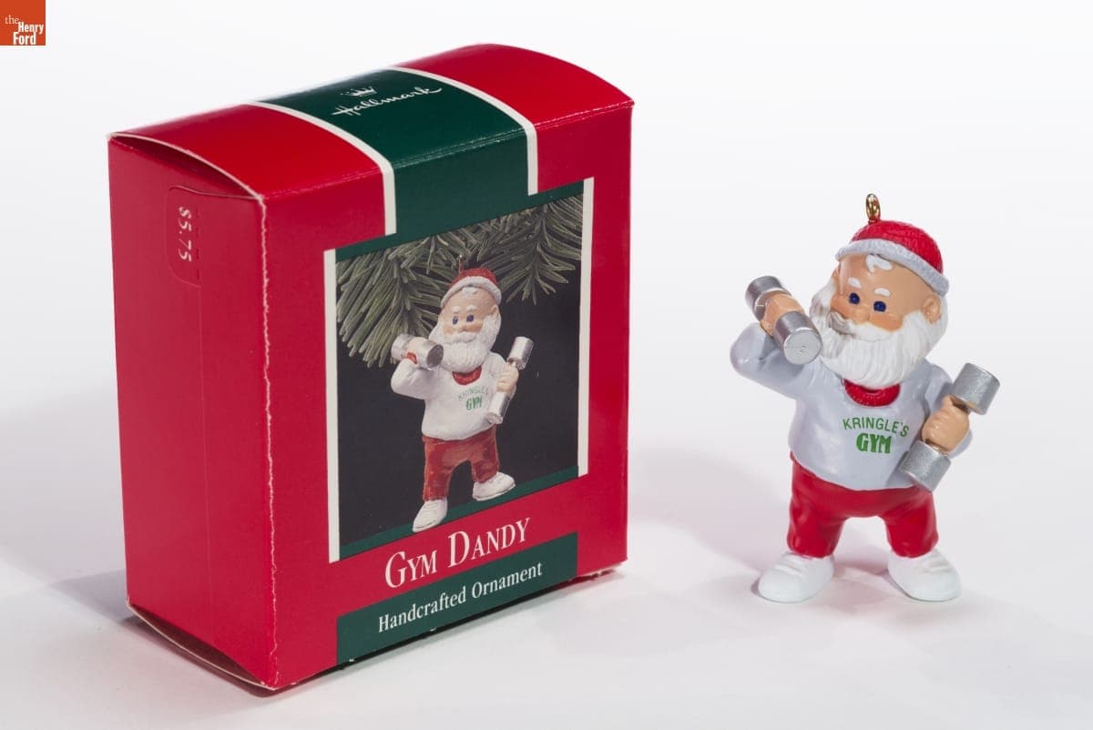 Hallmark "Gym Dandy" Christmas Ornament, 1989