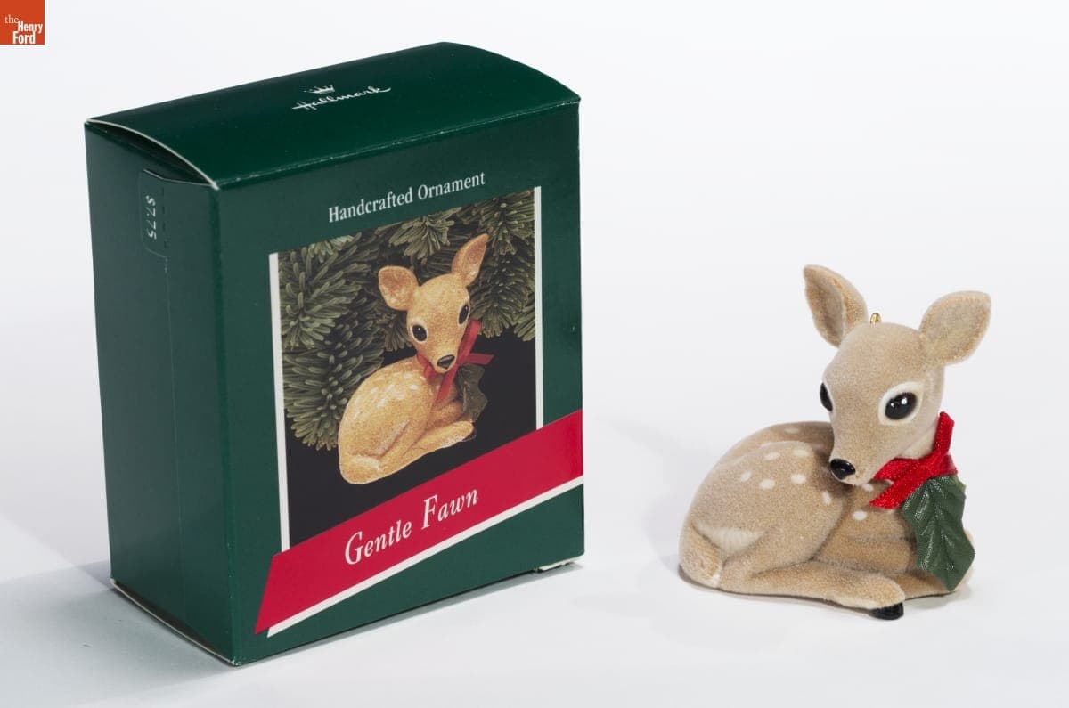 Hallmark "Gentle Fawn" Christmas Ornament, 1989