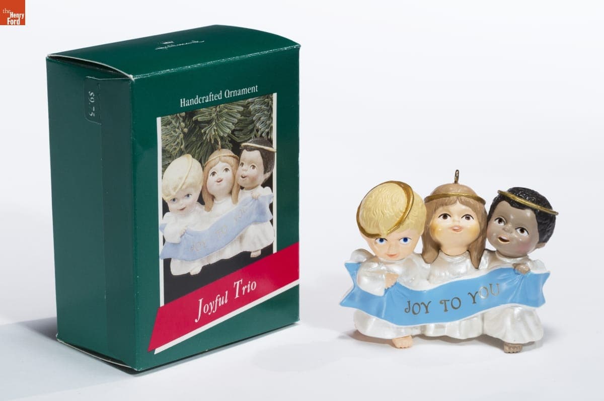 Hallmark "Joyful Trio" Christmas Ornament, 1989