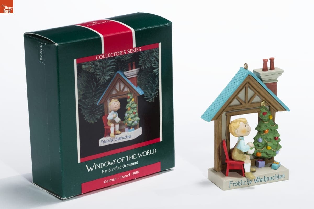 Hallmark "Windows of the World International Series: German" Christmas Ornament, 1989