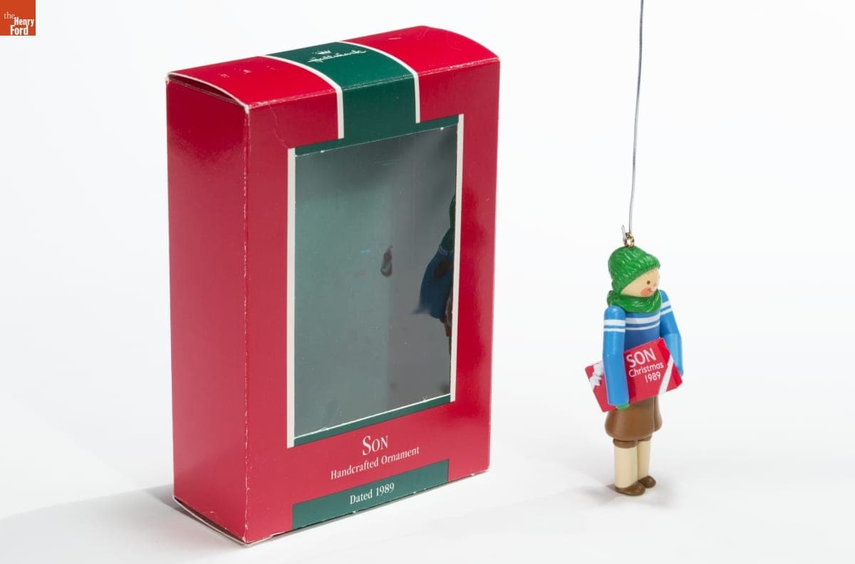 Hallmark "Son" Christmas Ornament, 1989