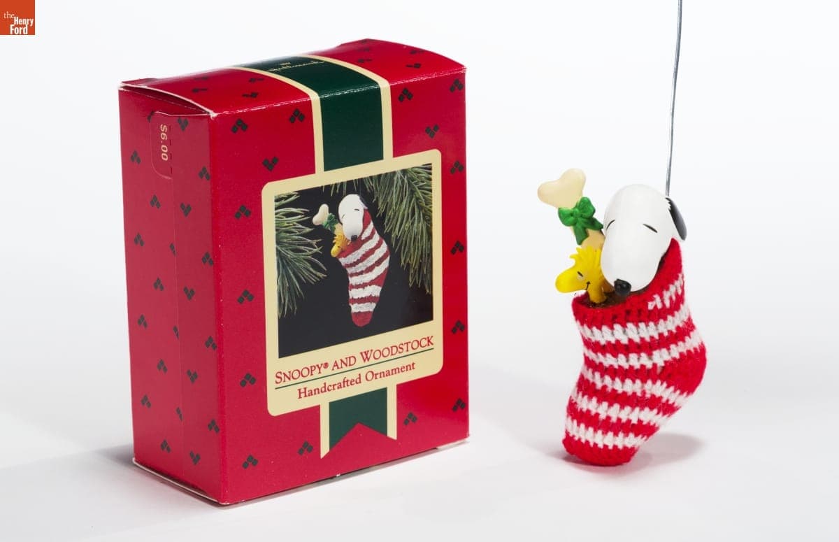 Hallmark "Snoopy and Woodstock" Christmas Ornament, 1988