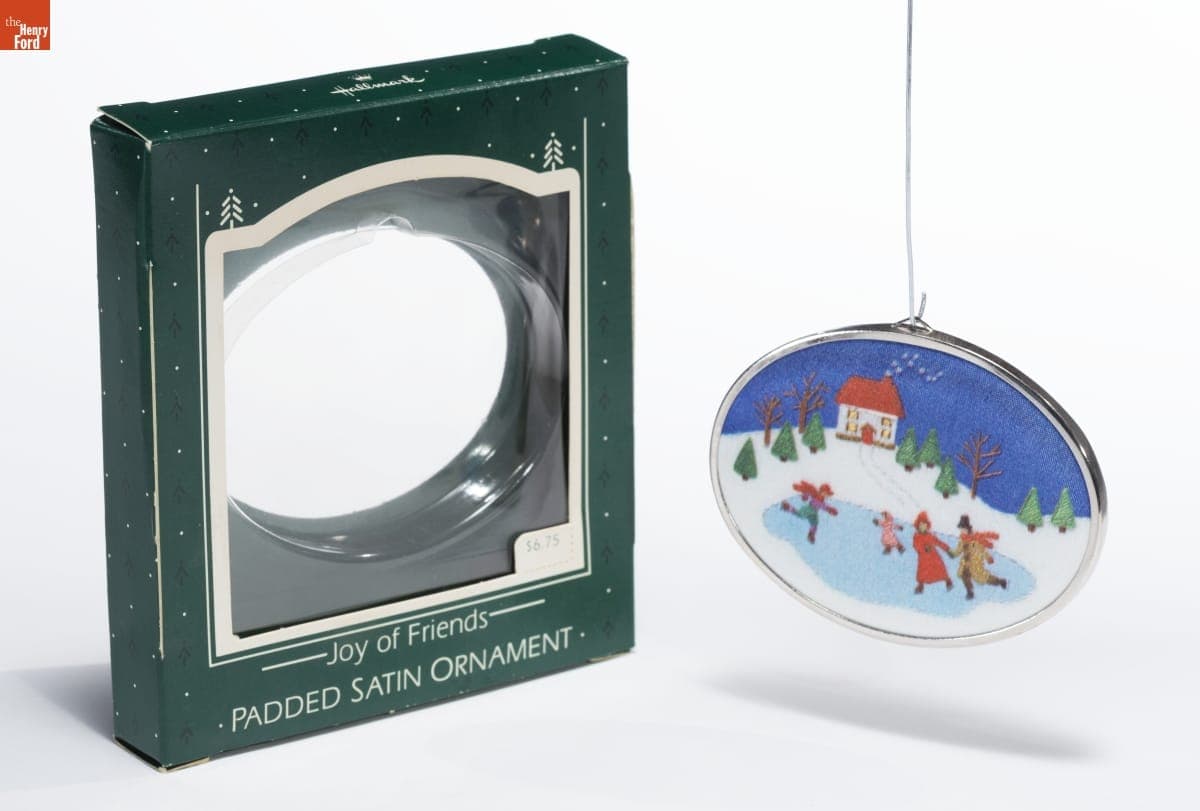 Hallmark "Joy of Friends" Christmas Ornament, 1986