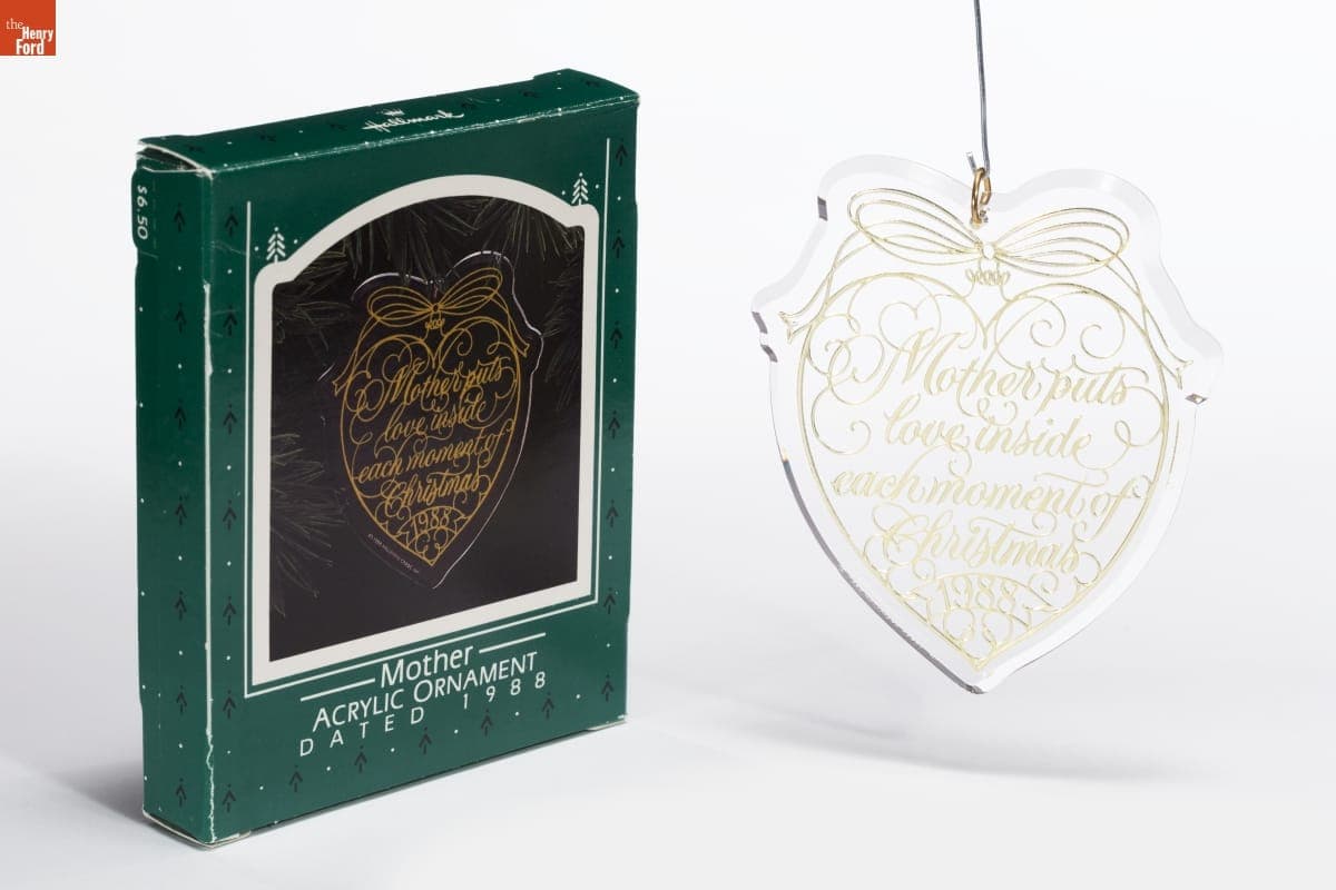 Hallmark "Mother" Christmas Ornament, 1988