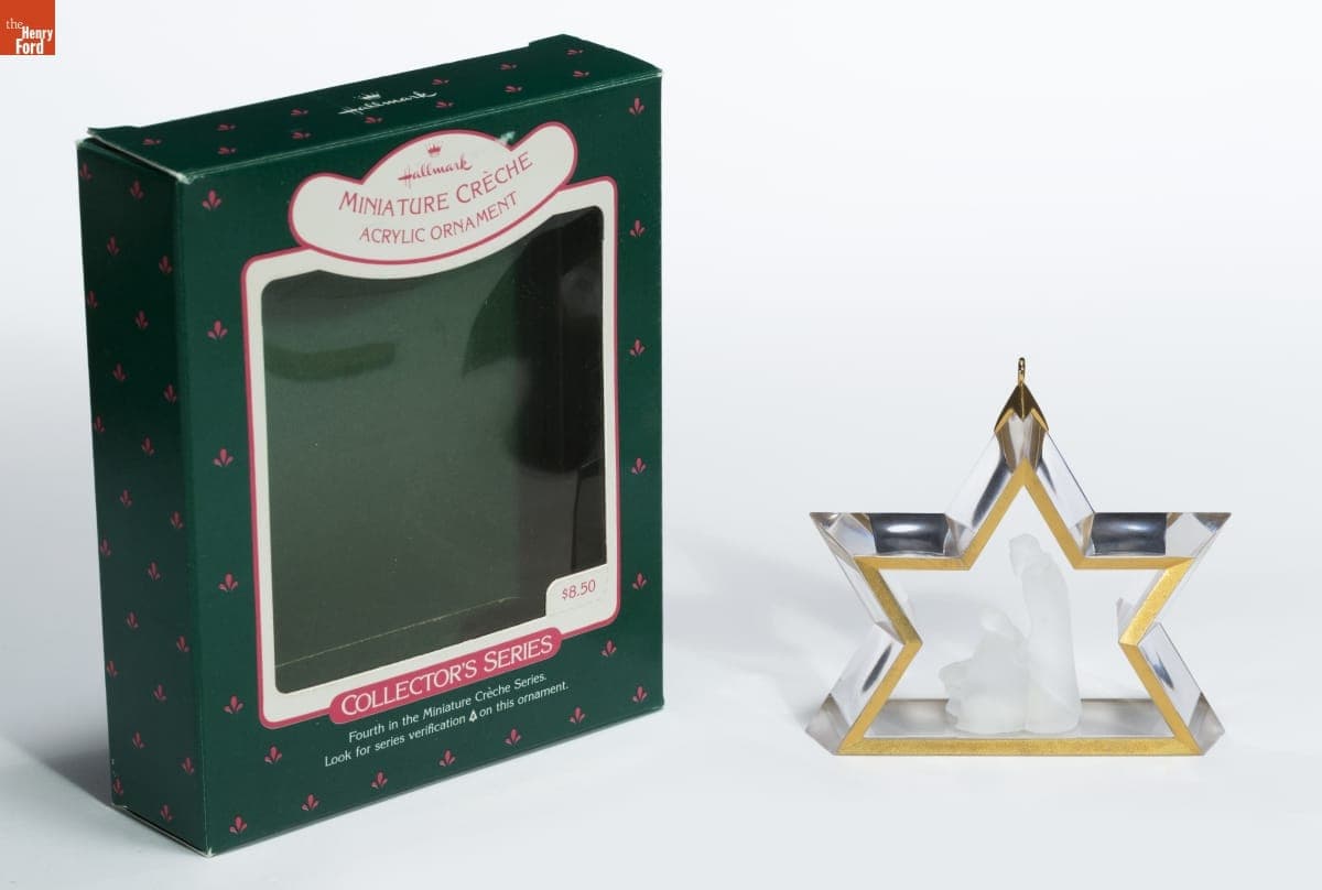 Hallmark "Miniature Creche" Christmas Ornament, 1988