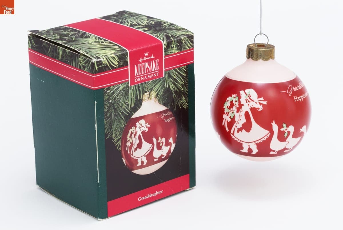 Hallmark "Granddaughter" Christmas Ornament, 1990