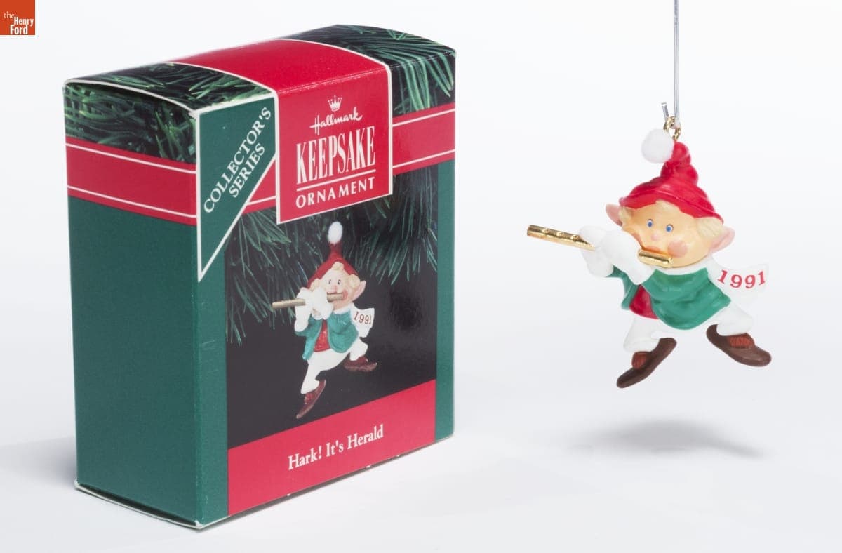 Hallmark "Hark! It's Herald Series" Christmas Ornament, 1991