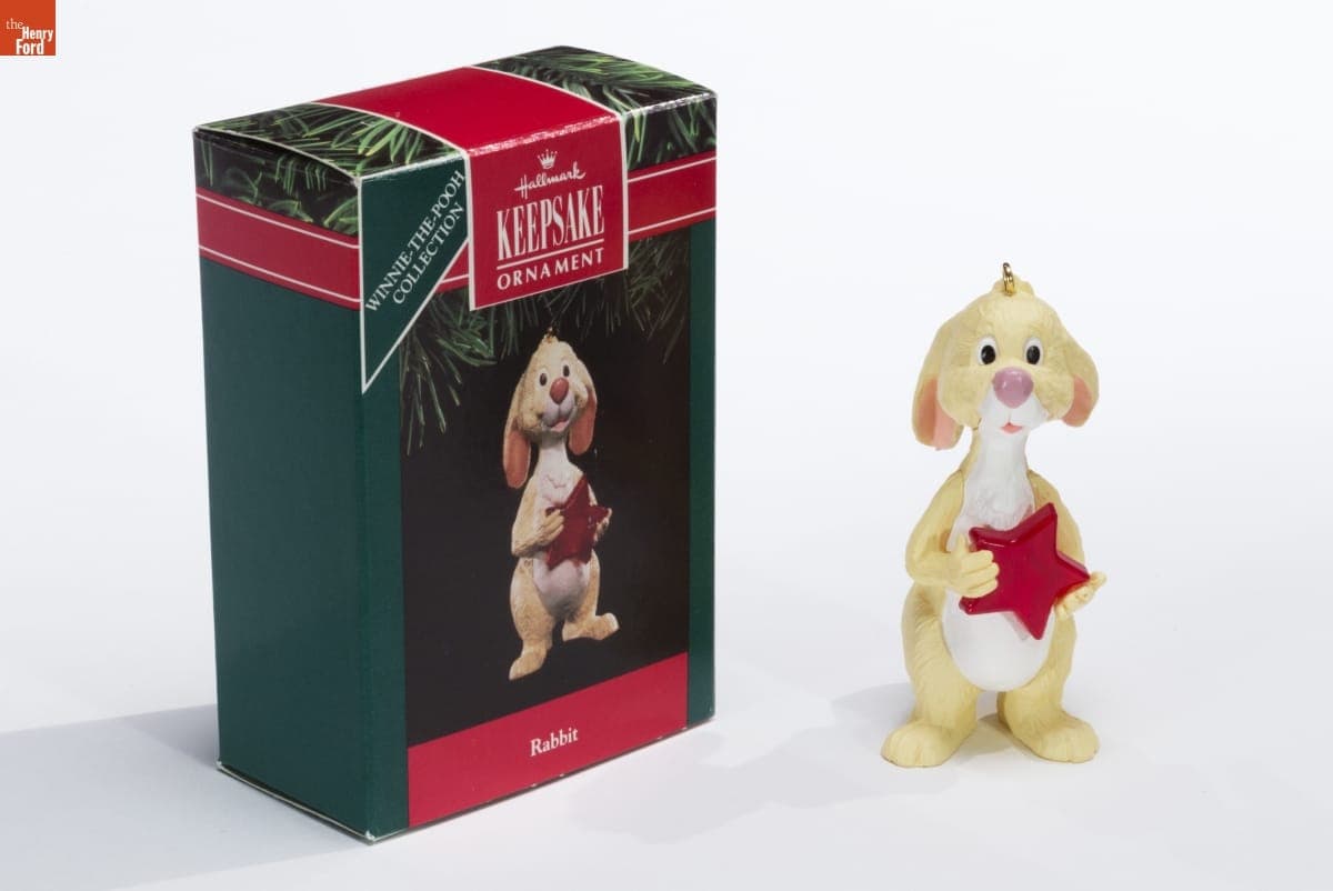 Hallmark "Winnie-the-Pooh Collection: Rabbit" Christmas Ornament, 1991