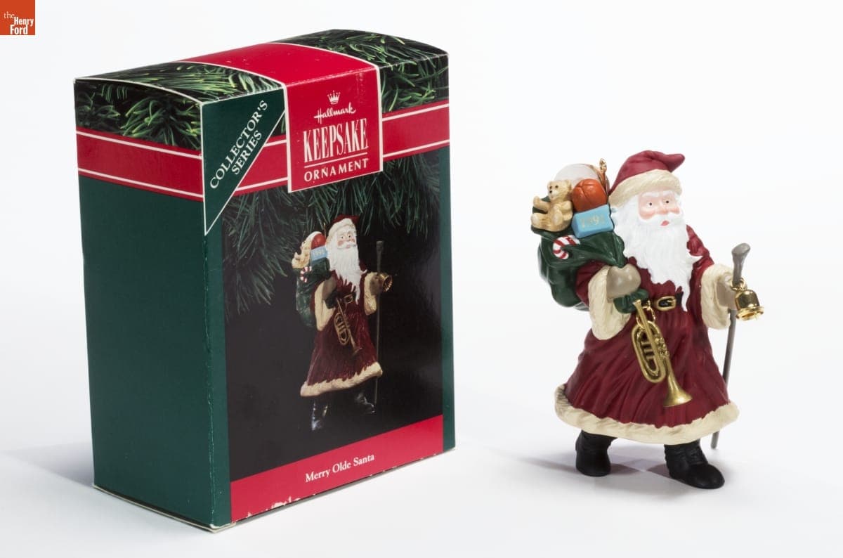 Hallmark "Merry Olde Santa Series" Christmas Ornament, 1991