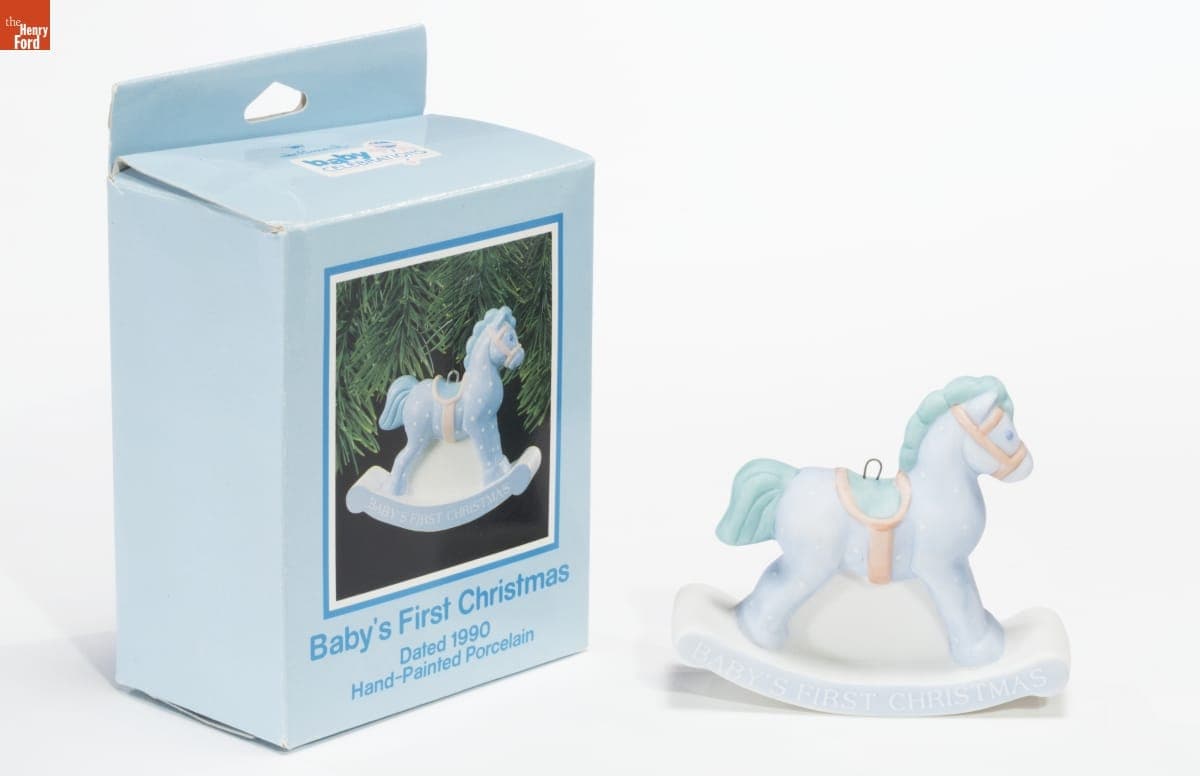 Hallmark "Baby Celebrations Collection: Baby's First Christmas" Christmas Ornament, 1990