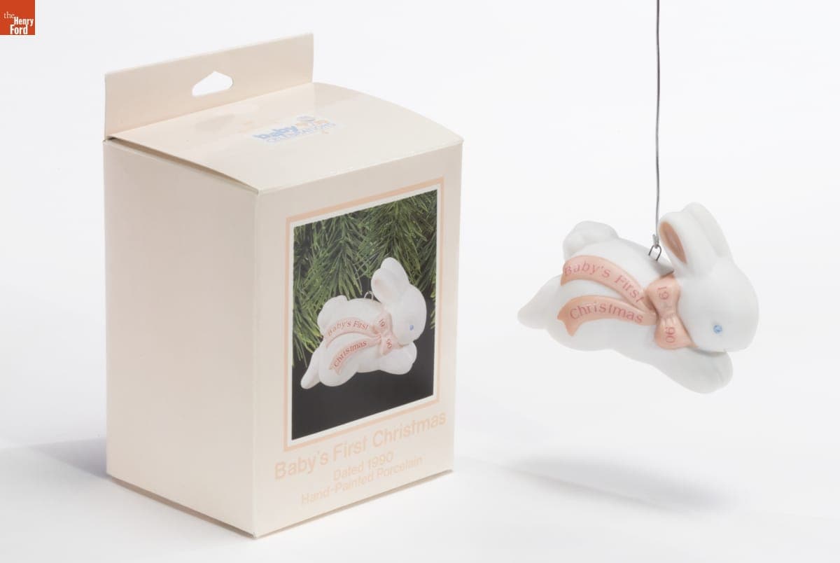 Hallmark "Baby Celebrations Collection: Baby's First Christmas" Christmas Ornament, 1990