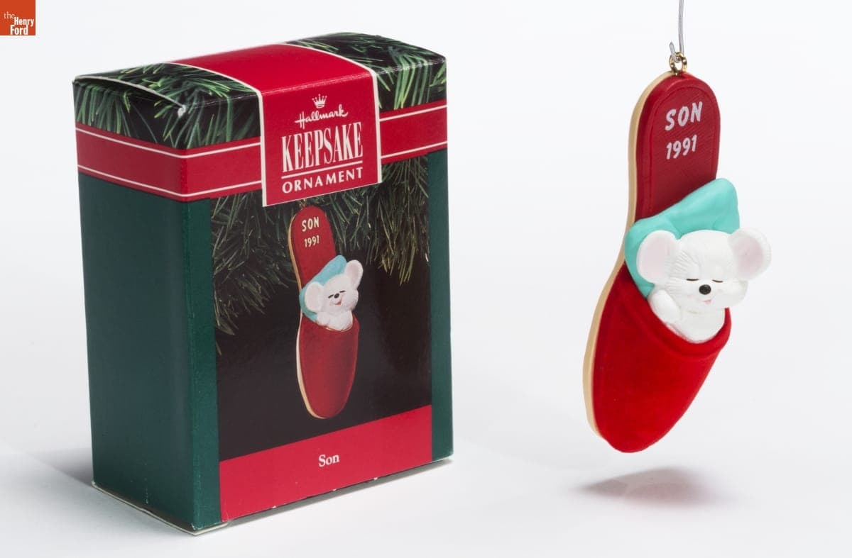 Hallmark "Son" Christmas Ornament, 1991