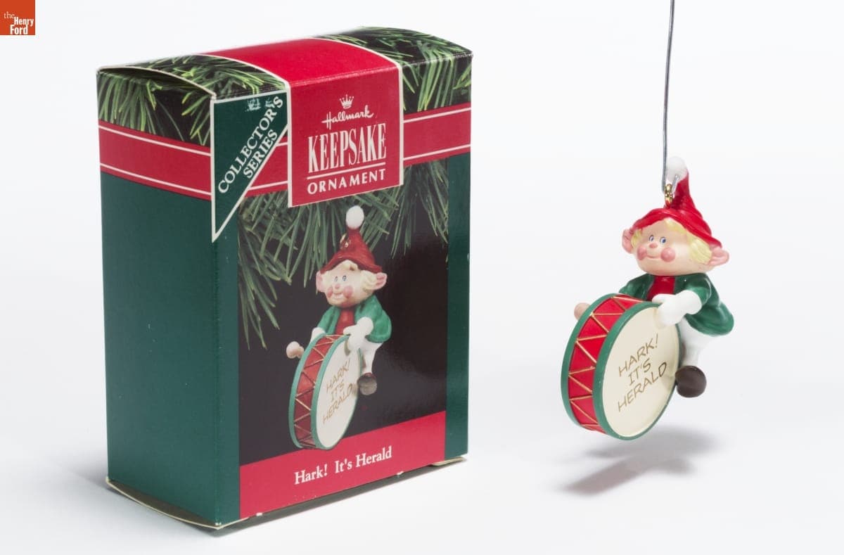 Hallmark "Hark! It's Herald Series" Christmas Ornament, 1990
