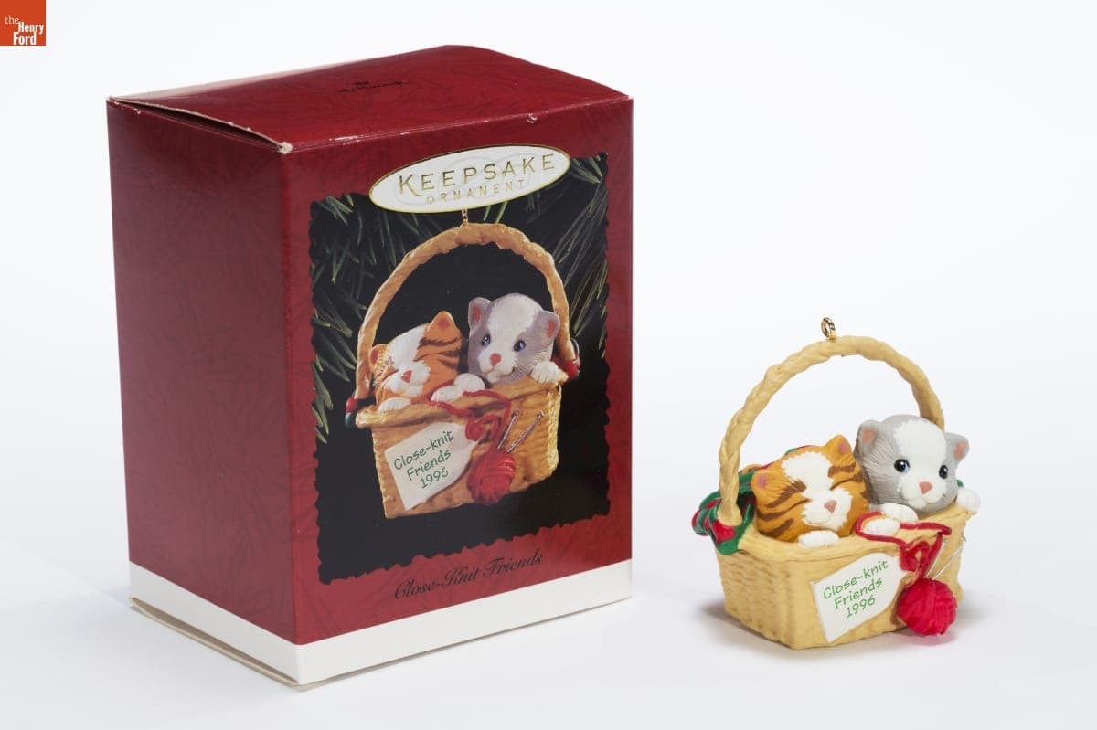 Hallmark "Close-Knit Friends" Christmas Ornament, 1996
