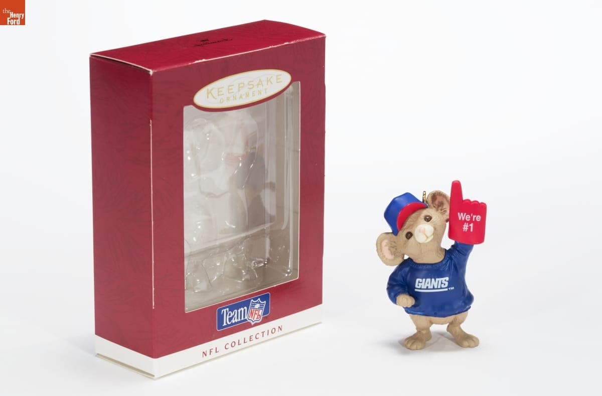 Hallmark "NFL Collection: New York Giants" Christmas Ornament, 1996
